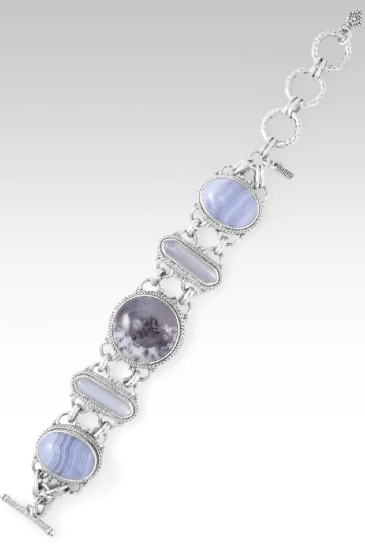 Bracelets with starburst topaz for radiant beauty -Yesterday Today & Forever Bracelet™ in White Moonstone