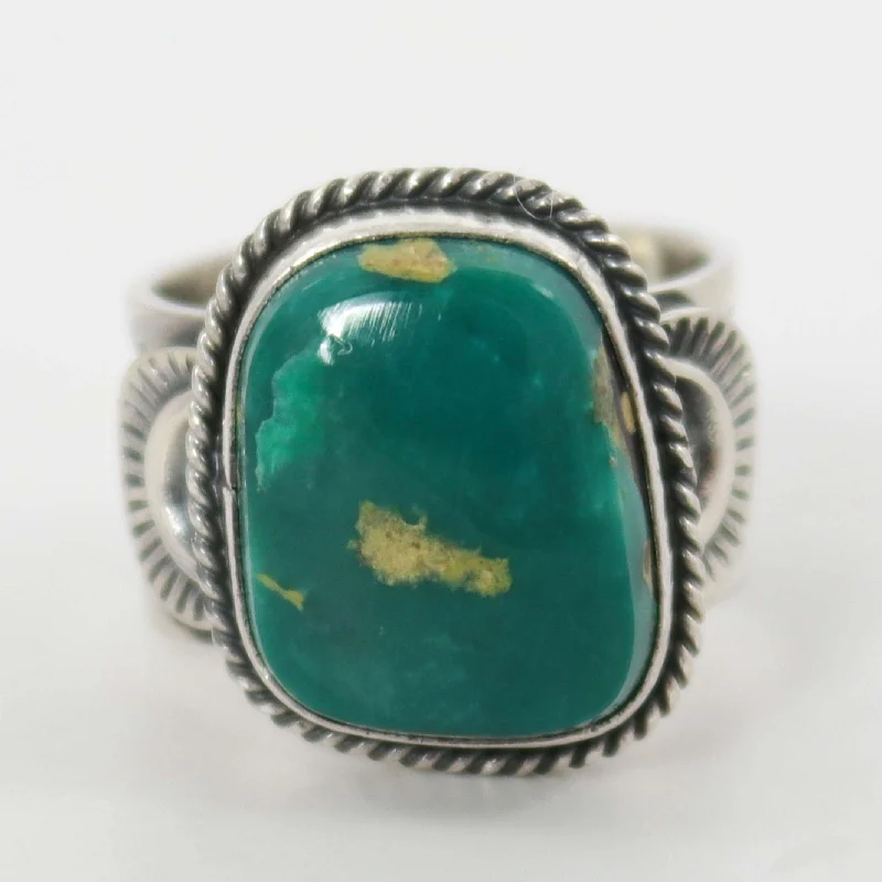 Rings with tourmaline gems for bold hues -Royston Turquoise Ring