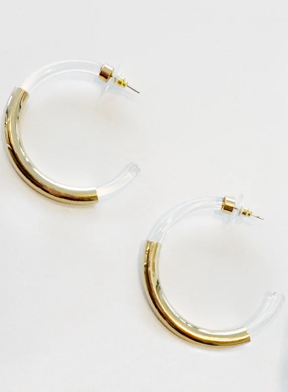 Rings with crescent moon for lunar charm -WILDOMAR EARRING