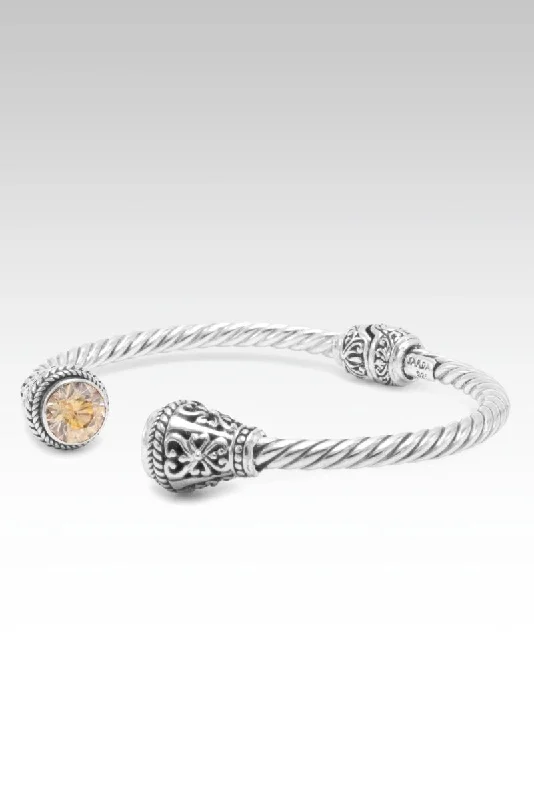 Bracelets with pearl beads for classic beauty -Serenity Now Bracelet™ in Sunkissed Mystic Moissanite