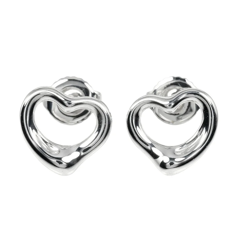 Rings with matte gold for subtle luxury -Tiffany & Co Open Heart   Earring Jewelry (Pre-Owned)