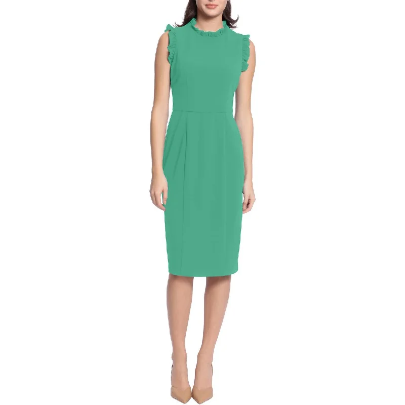 Low-waisted Dresses for Relaxed -Maggy London Womens Office Work Sheath Dress