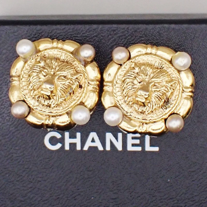 Rings with branch-inspired bands for organic -Chanel   Plated Earring Jewelry (Pre-Owned)