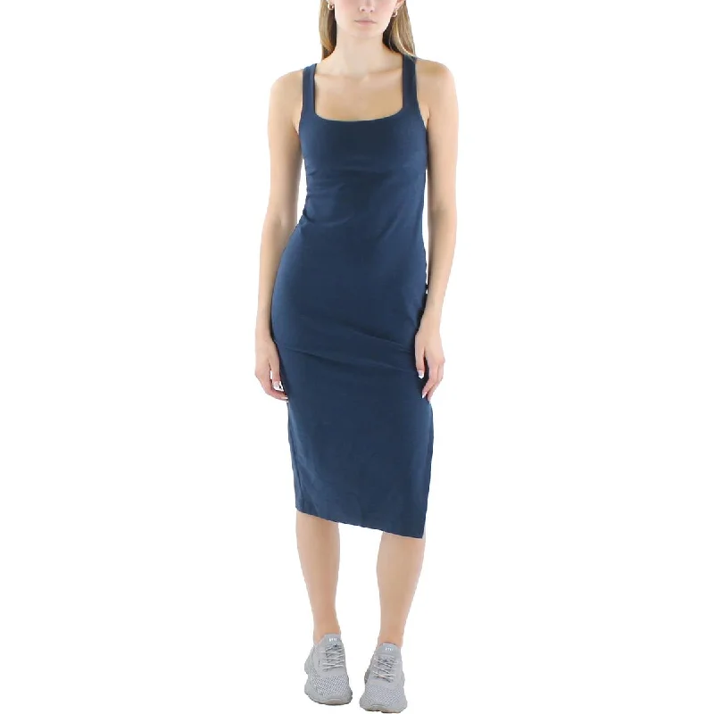 Mother's Day Dresses for Gift -Beyond Yoga Womens Side Slit  Midi Dress