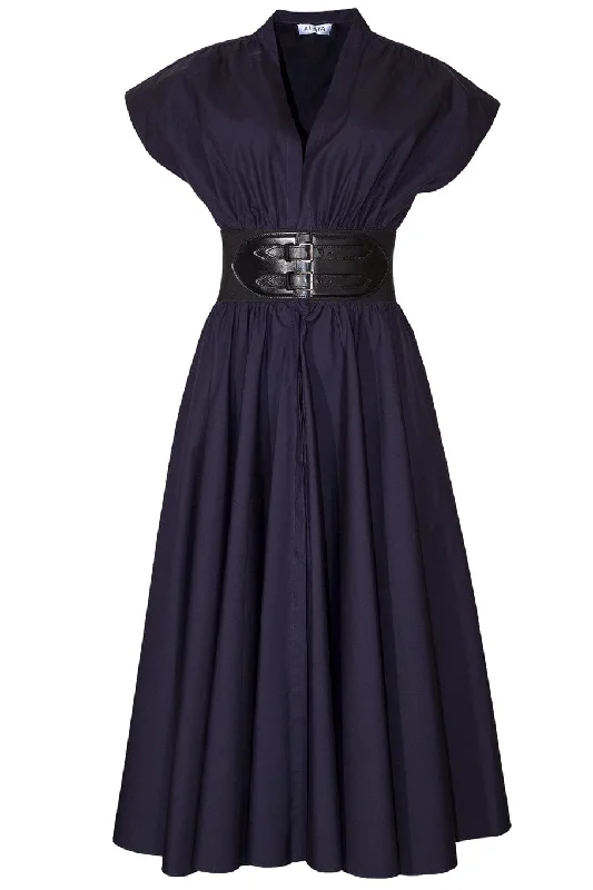 Tie-up Dresses for Decorative -Belted Dress