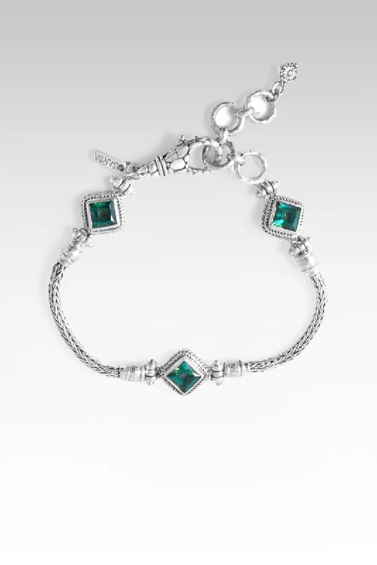 Bracelets with pave ruby for dazzling sparkle -Enchanted Bracelet II™ in Bali Hai™ Mystic Topaz