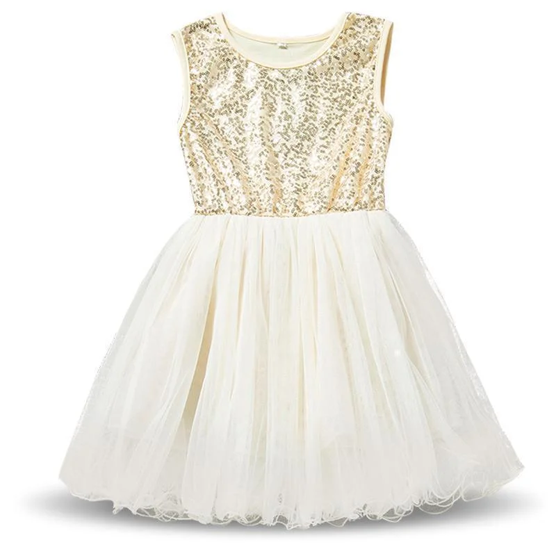 Polyester Dresses for Durable -Girls Dresses, Tutu Dress 2-9 Years