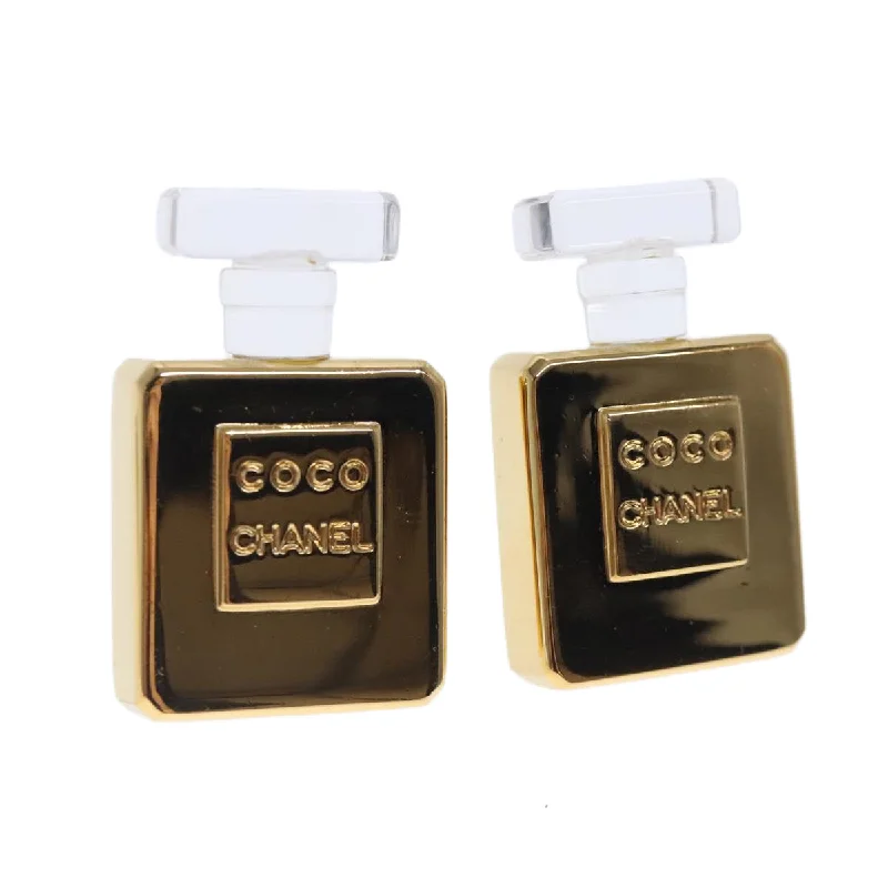 Rings with pave-set gemstones for brilliance -Chanel Coco Button  Metal Earring Jewelry (Pre-Owned)