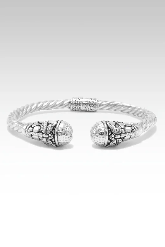 Bangles with gothic-inspired engravings for drama -Use Me For Change Tip-to-Tip Bracelet™ in Watermark