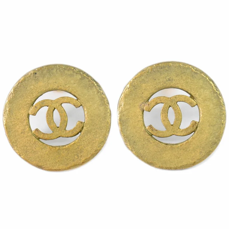 Rings with claw-set moonstone for mystique -Chanel Coco Mark   Plated Earring Jewelry (Pre-Owned)