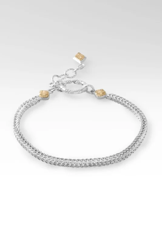 Bracelets with branch patterns for nature flair -Embrace Freedom Bracelet™ in 18K Gold & Rhodium Over Sterling Silver