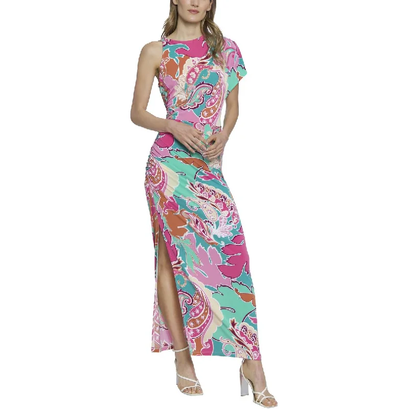 Tie-up Dresses for Decorative -Donna Morgan Womens Paisley Printed Maxi Dress