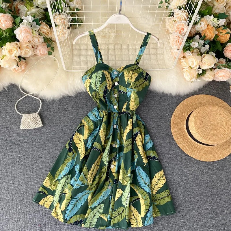 Green Floral