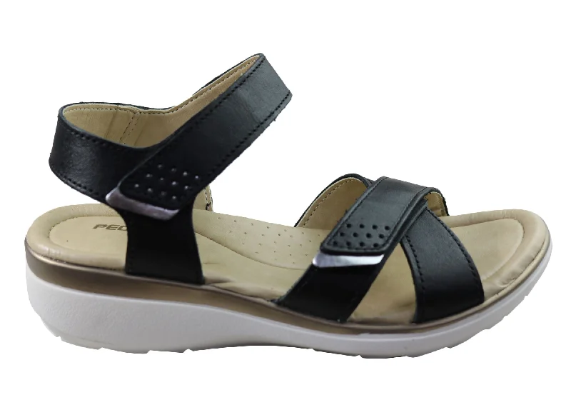 Trendy sandals for men with sporty look and mesh lining for breathability-Pegada Kerala Womens Comfortable Leather Sandals Made In Brazil