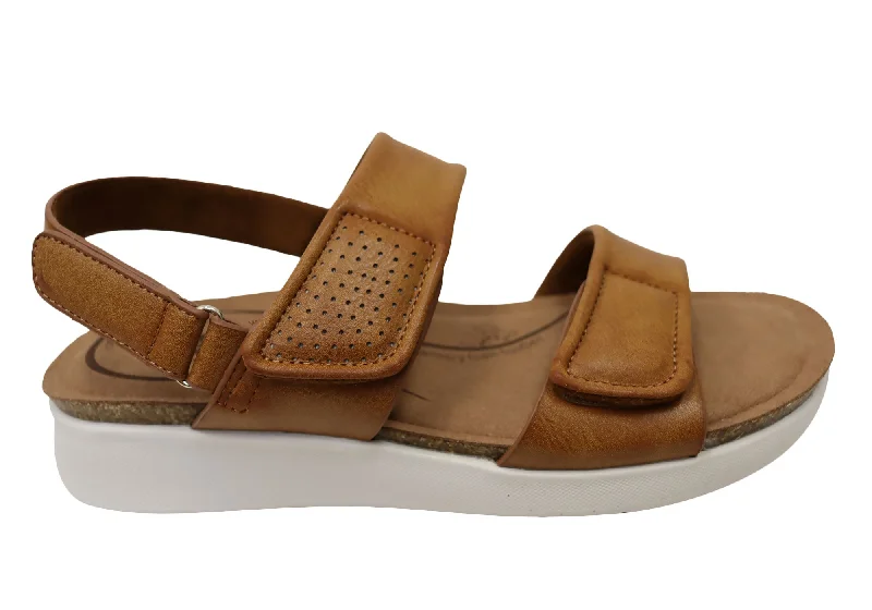 Summer sandals for women with breathable design and comfortable fit-Scholl Orthaheel Tiana Womens Comfortable Sandals