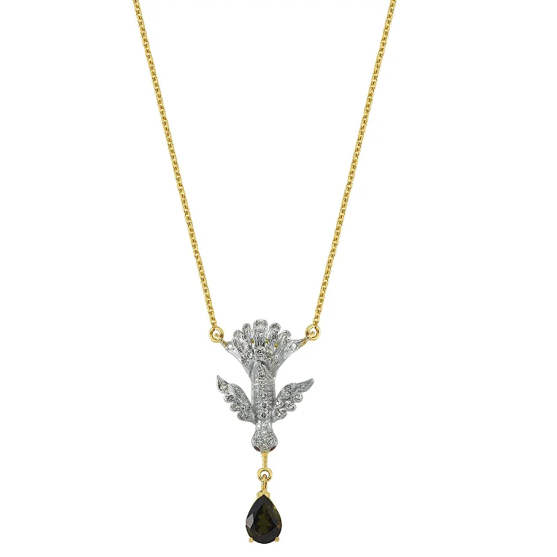 Best necklaces and pendants with layered designs for a chic, stacked look-Tourmaline and Ruby Anka Necklace