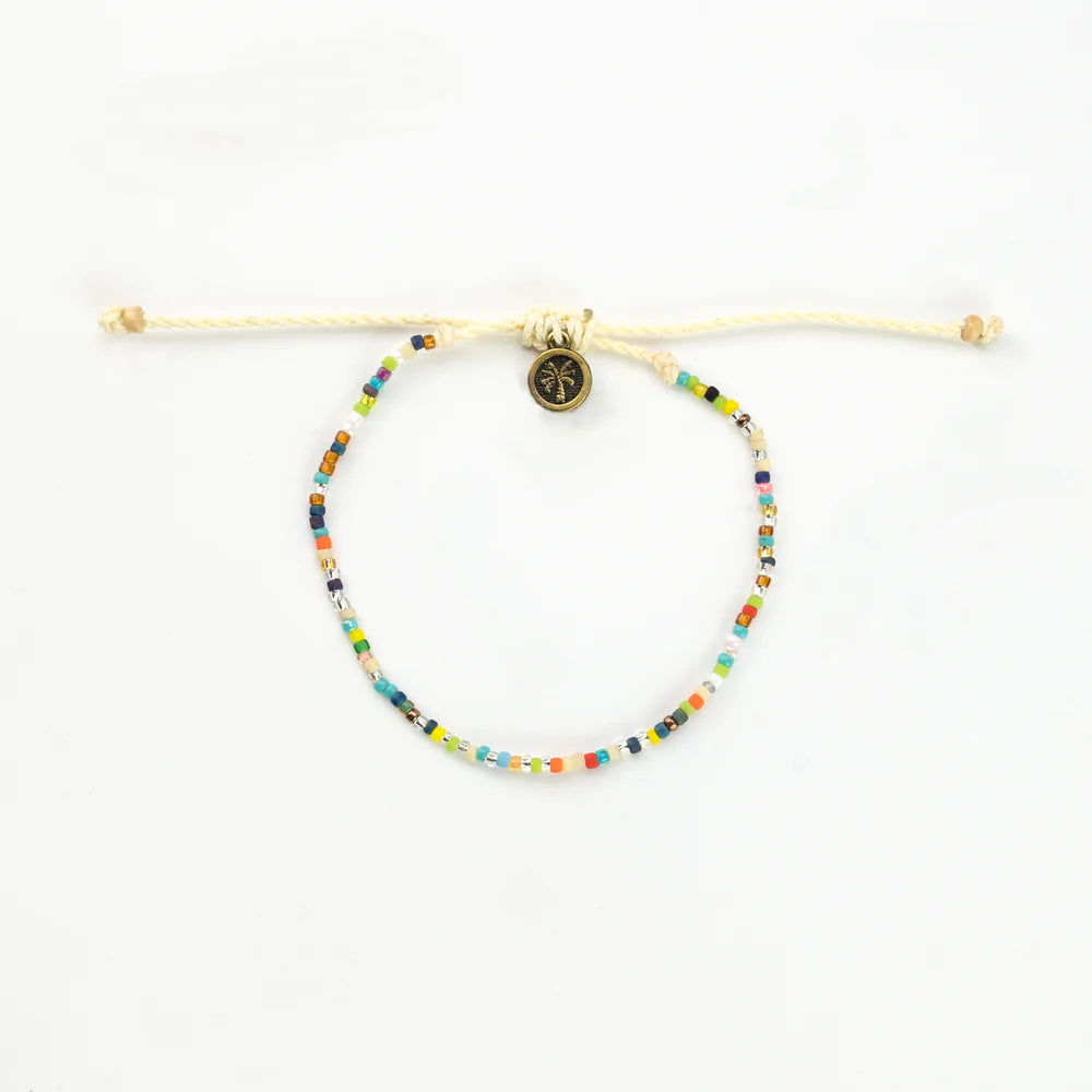 Best necklaces and pendants with intricate beadwork for a bohemian-inspired look-Alila Dainty Beaded Anklet