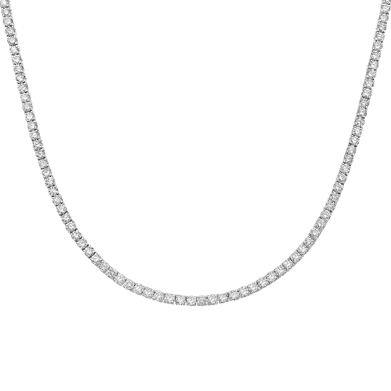 Best necklaces and pendants with crystal accents for a sparkling and elegant style-Etoile Diamond Tennis Necklace