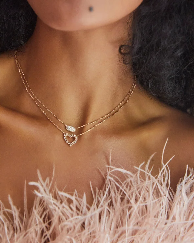 Beautiful necklaces and pendants with moonstone for an ethereal, mystical appearance-Kendra Scott | Grayson Gold Pendant Necklace in White Crystal