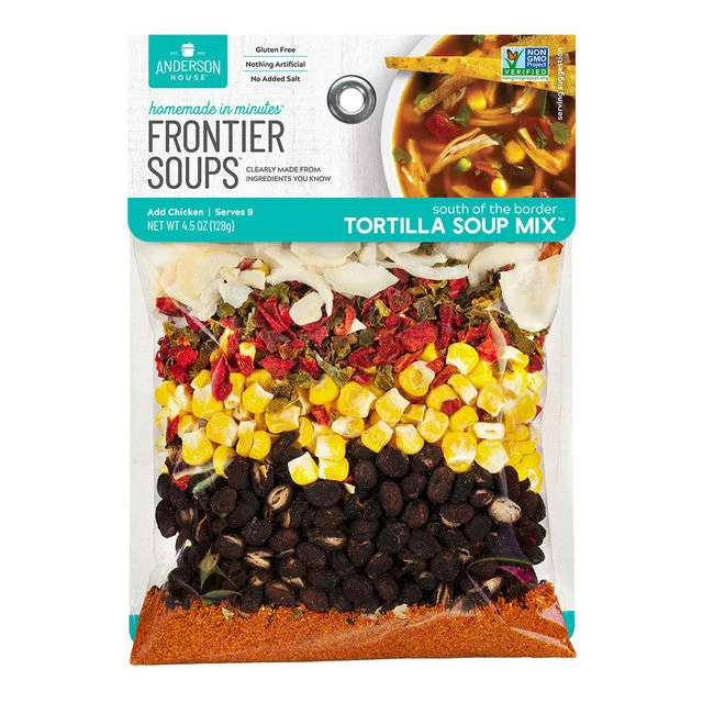 Unique necklaces and pendants with gemstones for a colorful and vibrant statement-Frontier Soups | South of the Border Tortilla Soup Mix